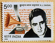 K.L. Saigal Stamp