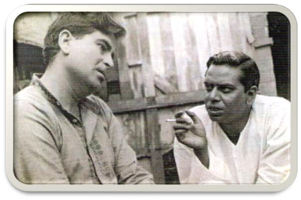 Raj Kapoor with Shailendra