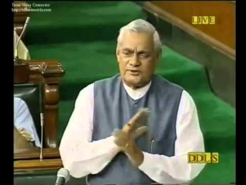 Atal Bihari Vajpayee Dhansu!!!!!!!!!!!! Speech