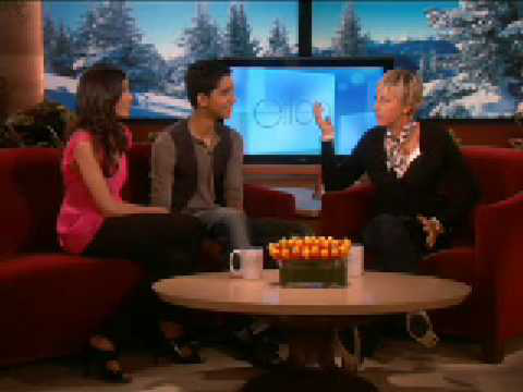 slumdog crew on ellen show