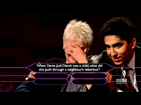 DEV PATEL: Plays 'Who Wants to be a Millionaire' (The Graham Norton Show)