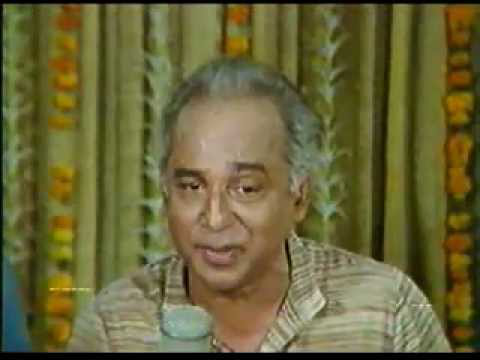 Dr. Vasantrao Deshpande sings 'Are Vedya Manaa' from Sangeet Shakuntal