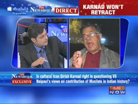 The Newshour Direct: Girish Karnad