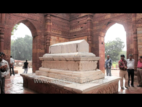 The tomb of Shams-ud-din Iltutmish, Qutb Complex