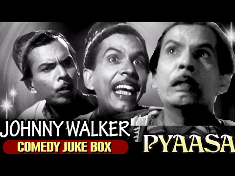 Johnny Walker Comedy Scenes - Pyaasa