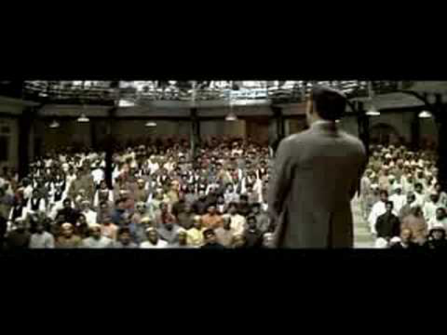 Gandhi's non-violence speech