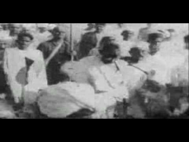 Mahatma Gandhi's historic Dandi march