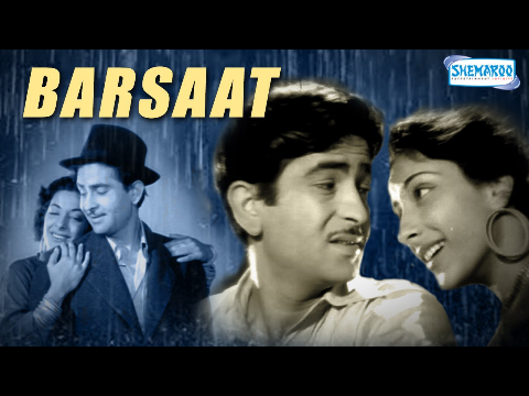 Barsaat (1949) - Raj Kapoor, Nargis and Premnath - Bollywood Classic Movie - Full Length HQ