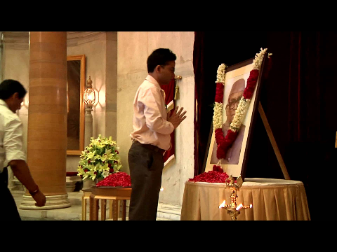 PRESIDENT PAYS HOMAGE TO NEELAM SANJIVA REDDY - 19-05-14