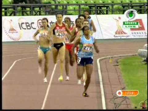 800 m women's race final..asian games 2010