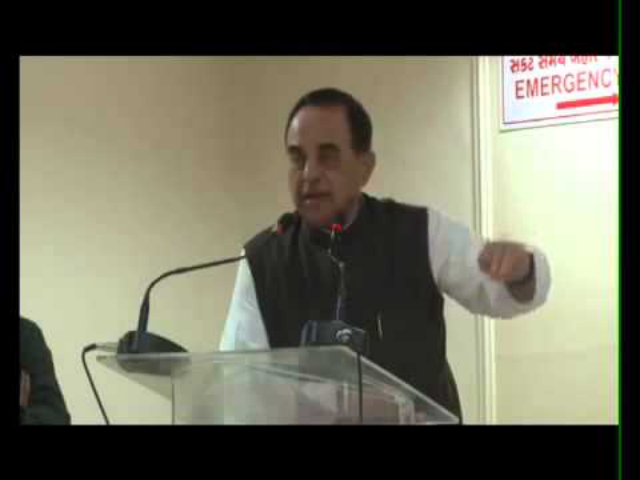 Part 1/2 - Dr Subramanian Swamy on Nehru and Sardar Patel Relations 20 Feb 2014