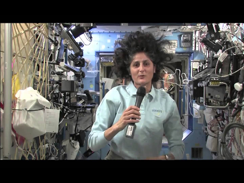 Live from space: Expedition 33 commander Suni Williams