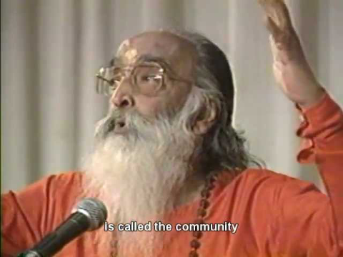 H.H. Swami Chinmayananda at the United Nations