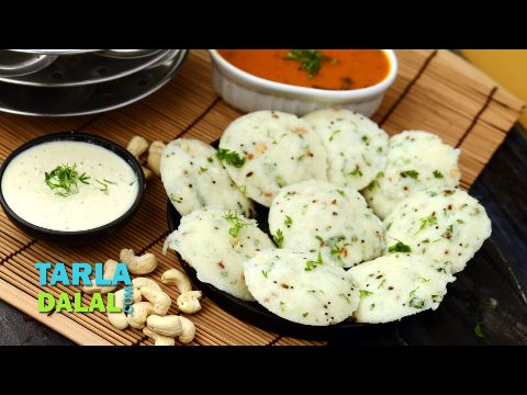 Quick Rava Idlis by Tarla Dalal