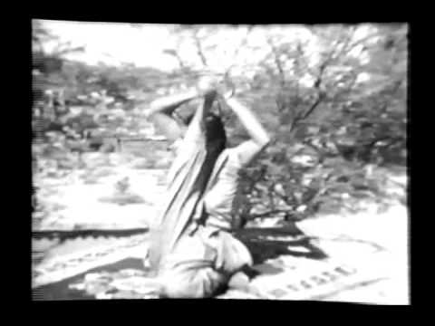 Krishnamacharya & B.K.S. Iyengar  in 1938 with Yoga Sutras,  Part 5 of 6