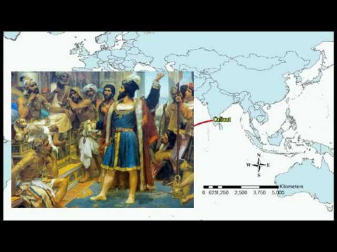 Story Map: Vasco Da Gama's First Voyage to India