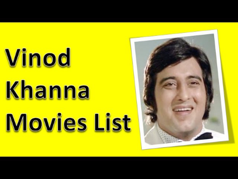 Vinod Khanna Movies List