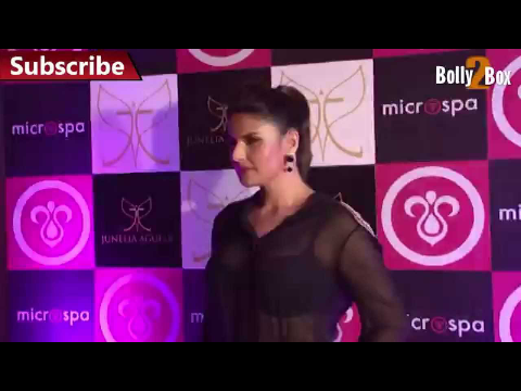 Zarine Khan attended the launch of a spa launch