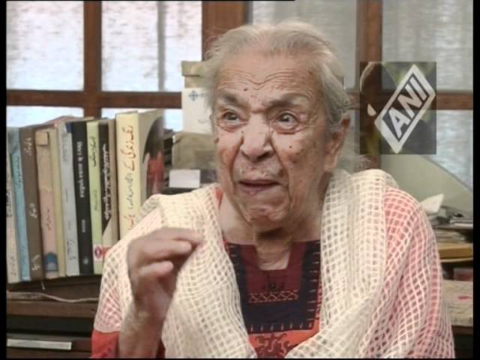 Interview with Zohra Sehgal part - 1
