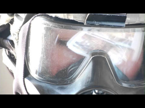 US Soldiers Training for Chemical Attack Response