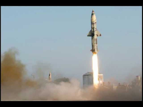 Short Range Ballistic Missile Prithvi