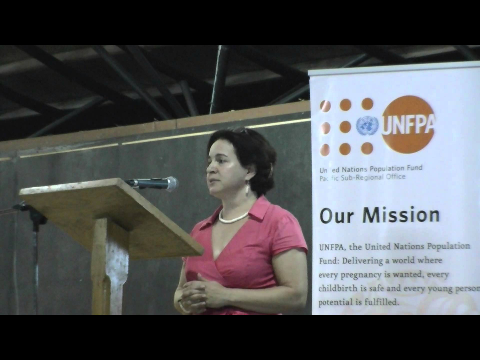 Maha Muna at the International Day of the Families 2014