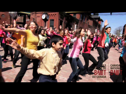 International Dance Day 2012 Flashmob at Toronto's Historic Distillery District (Official Video)