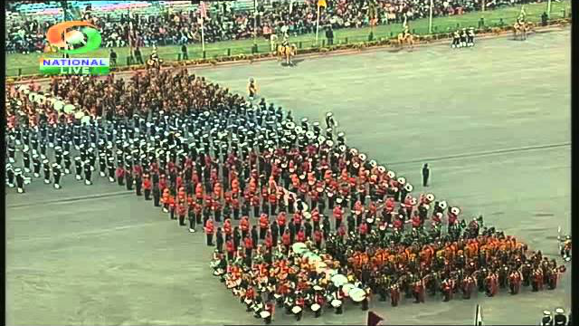 BEATING RETREAT - 29 JANUARY, 2013 - LIVE FROM VIJAY CHOWK - NEW DELHI - 4.45 pm (IST) onwards