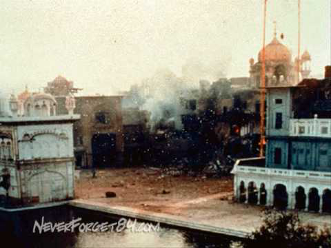Golden Temple-Before and After Operation Blue Star