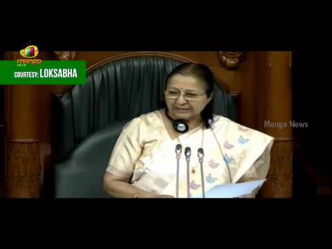 LS Speaker Sumitra Mahajan Hails PSLV IRNSS-1F Satellite Launch | Mango News