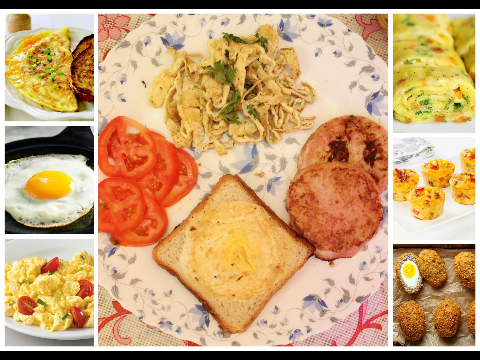 4 Simple & Quick Egg Recipes For Breakfast / Lunch / Dinner | World Egg Day
