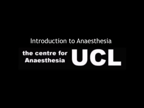 An introduction to Anaesthesia