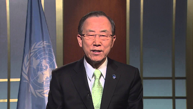 UN SECRETARY- GENERAL VIDEO MESSAGE: WORLD TELECOMMUNICATION AND INFORMATION SOCIETY DAY 2013