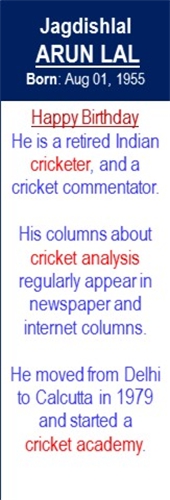 Arun_Lal_Birth_Aug-01