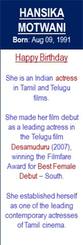 Hansika_Motwani_Birth_Aug-09
