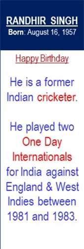 Rndhir_Singh_Birth_Aug-16