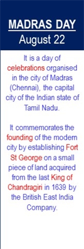 Madras_Day_Aug-22