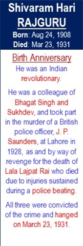 Shivaram_Rajguru_Birth_Aug-24