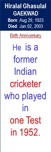 Hiralal_Gaekwad_Birth_Aug-29