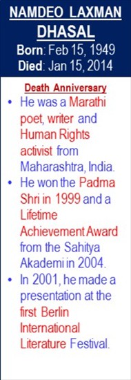 Namdeo_Laxman_DhasalBirth_Jan-15