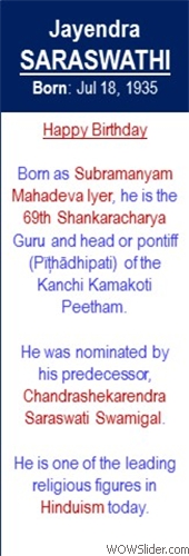 Jayendra_Saraswathi_Birth_Jul-18
