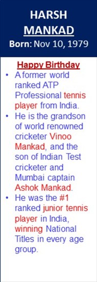 Harsh_Mankad_Birth_Nov-10