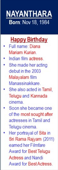 Nayanthara_Birth_Nov-18