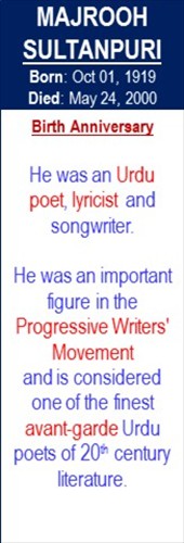 Majrooh_Sultanpuri_Birth_Oct-01