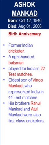 Ashok_Mankad_Birth_Oct-12