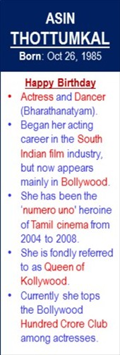 Asin_Thottumkal_Birth_Oct-26