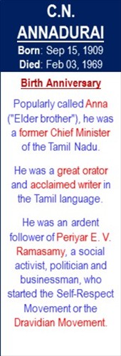 CN_Annadurai_Birth_Sep-15