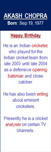 Akash_Chopra_Birth_Sep-19