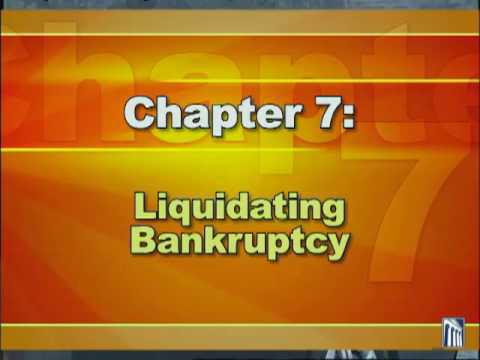 Bankruptcy Basics - Part  2: Types of Bankruptcy