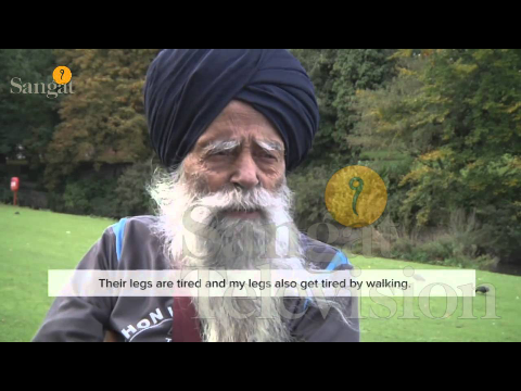 Fauja Singh Reflection Healthy Living [HD]